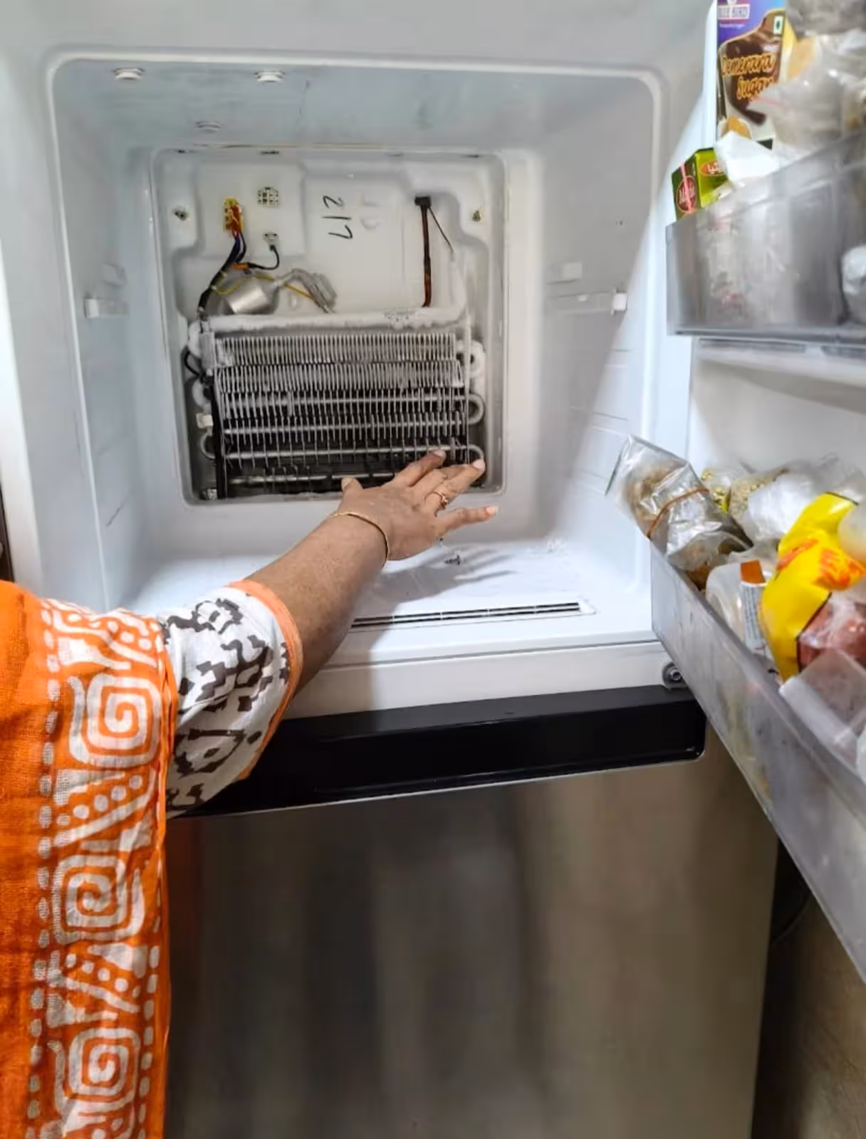 double door fridge cooling problem repair service