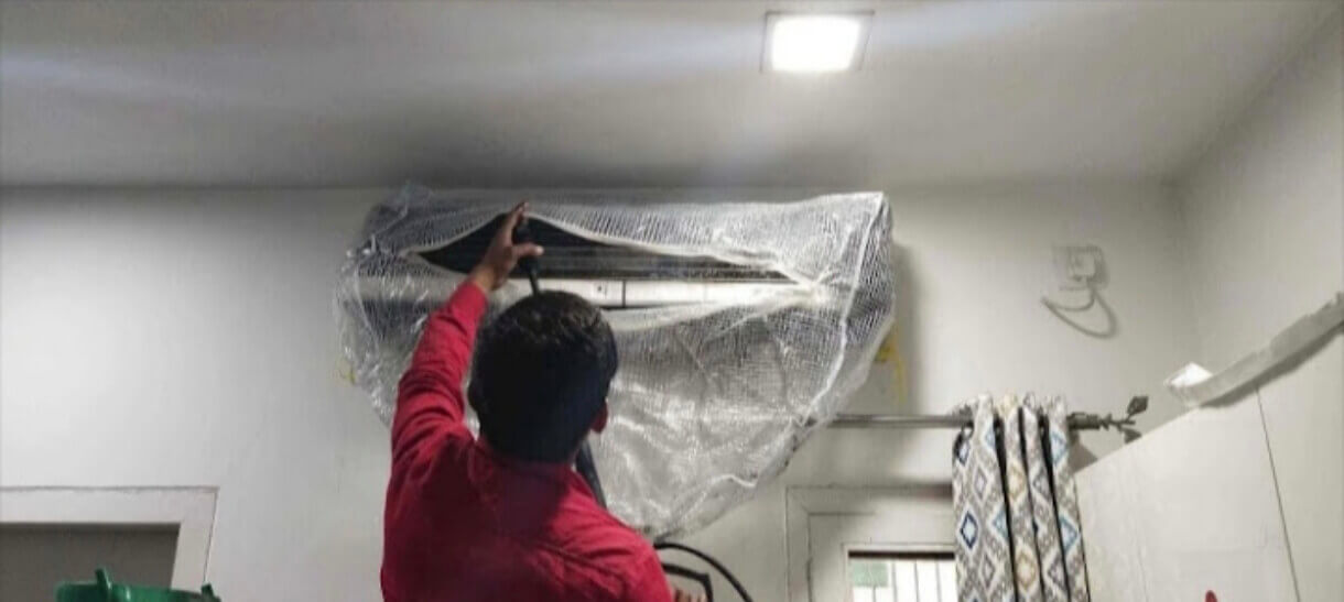 wall ac cleaning service